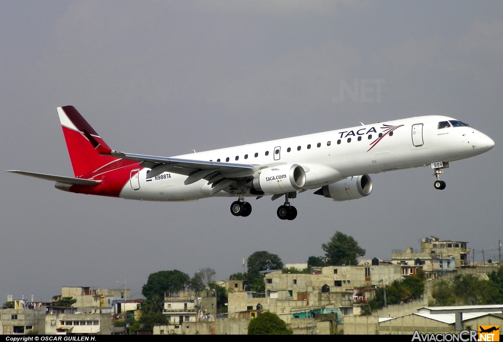 N988TA - Embraer 190-100IGW - TACA