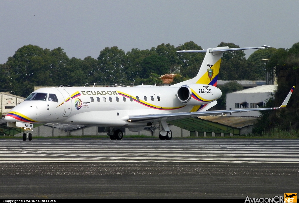 FAE-051 - Embraer ERJ-135BJ Legacy - Fuerza Aerea Ecuatoriana