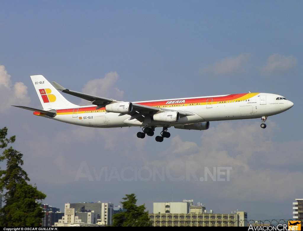 EC-GLE - Airbus A340-313 - Iberia