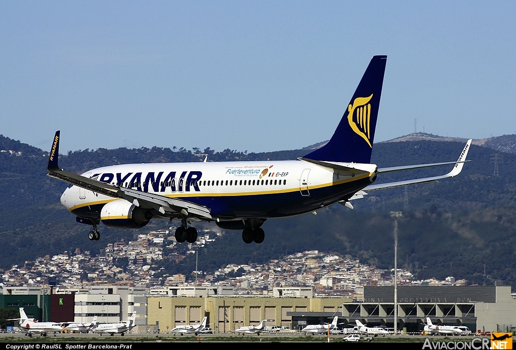 EI-EKP - Boeing 737-8AS - Ryanair