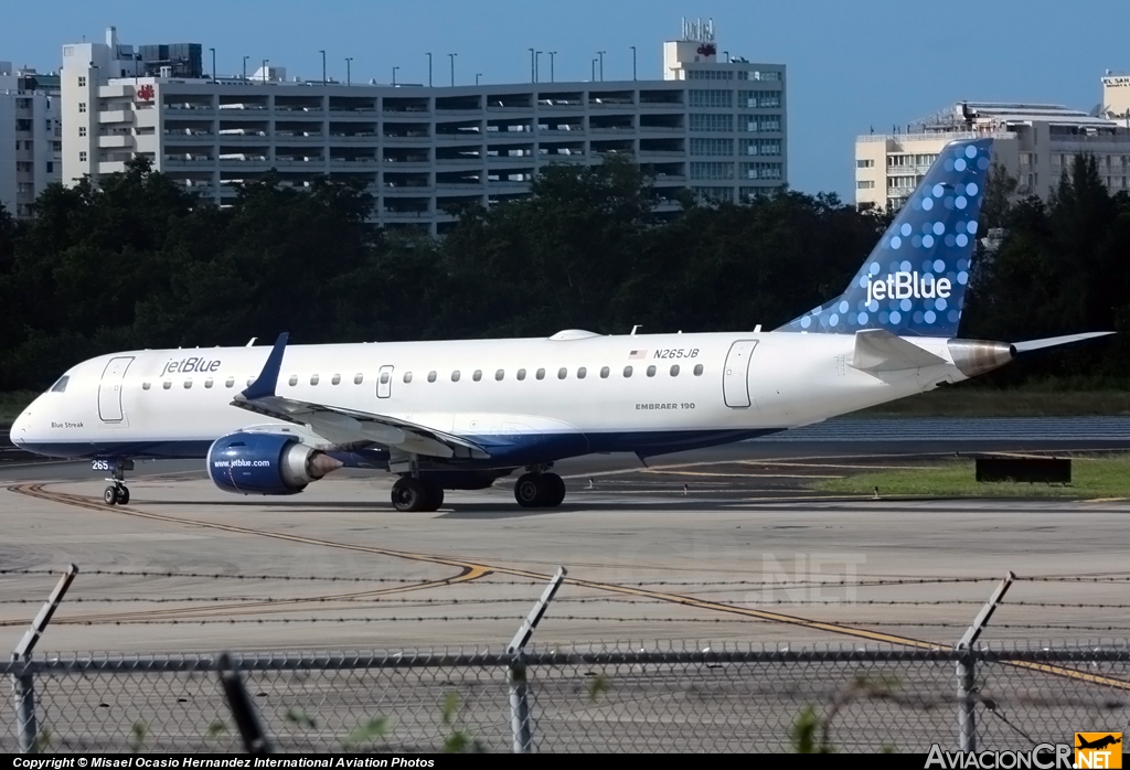 N265JB - Embraer 190-100IGW - Jet Blue