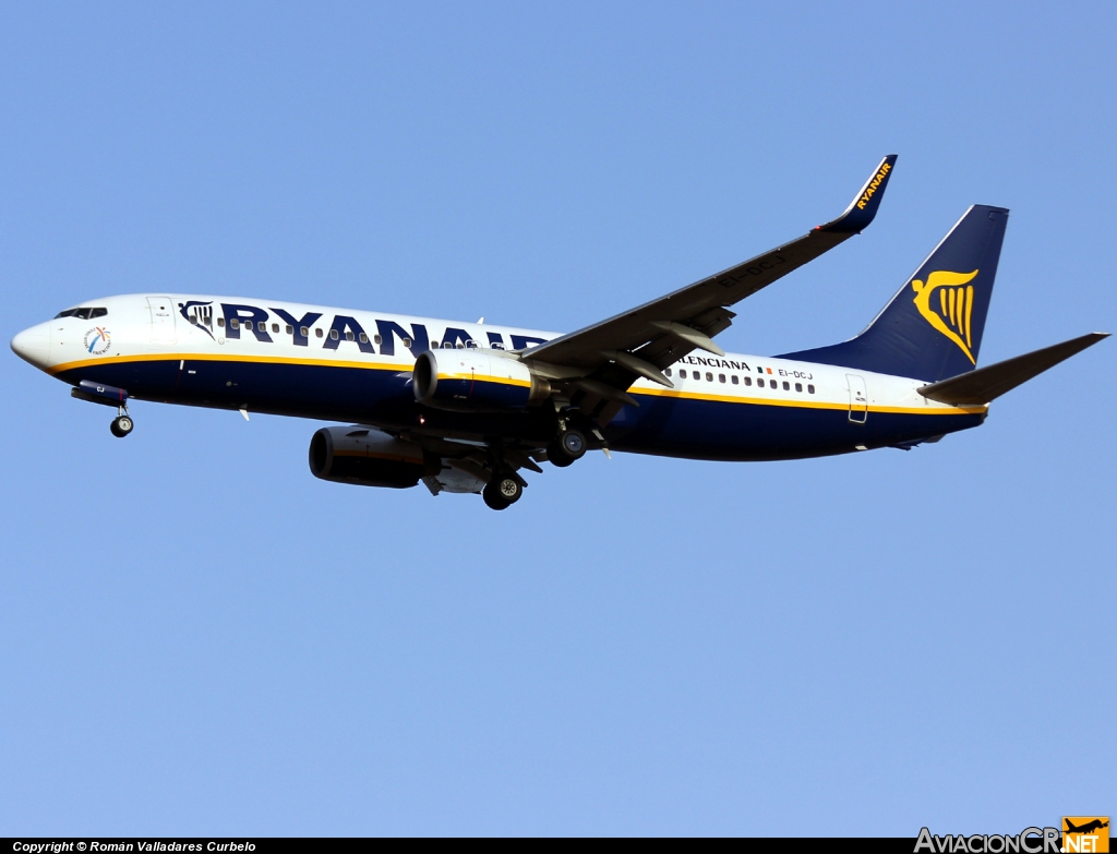 EI-DCJ - Boeing 737-8AS - Ryanair