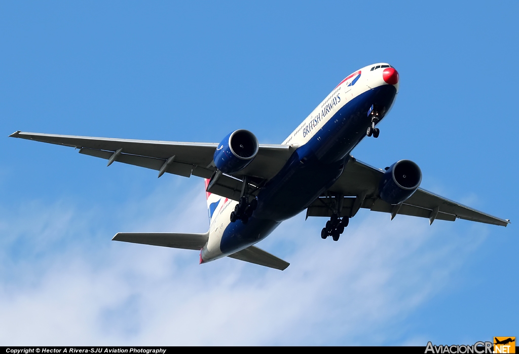 G-VIIT - Boeing 777-236(ER) - British Airways