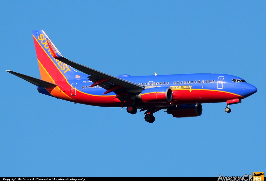 N495WN - Boeing 737-7H4 - Southwest Airlines