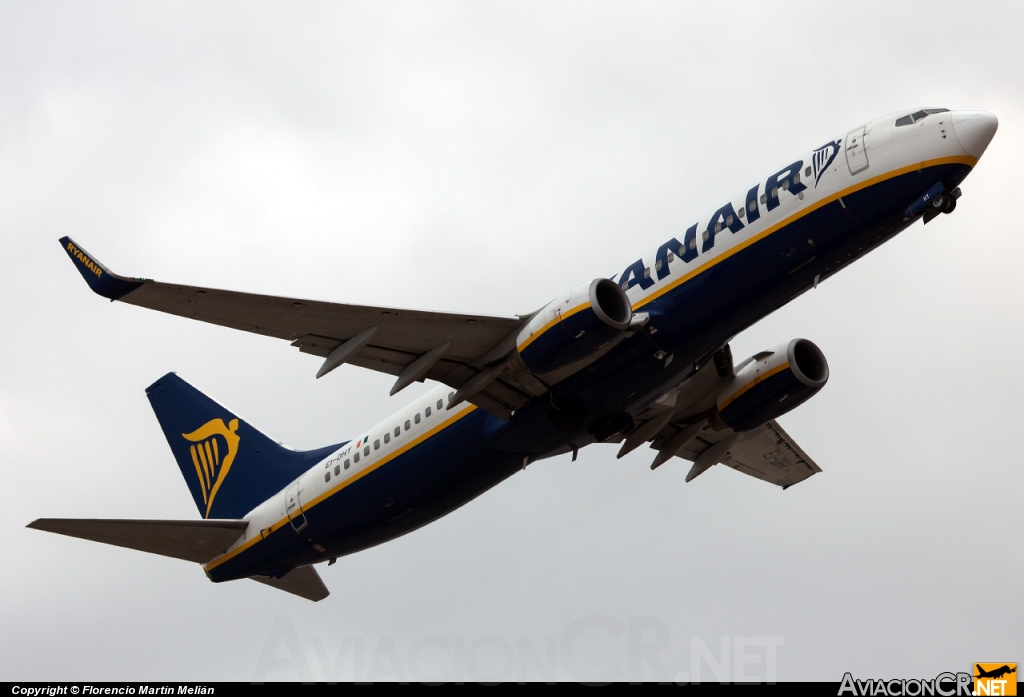 EI-DHY - Boeing 737-8AS - Ryanair