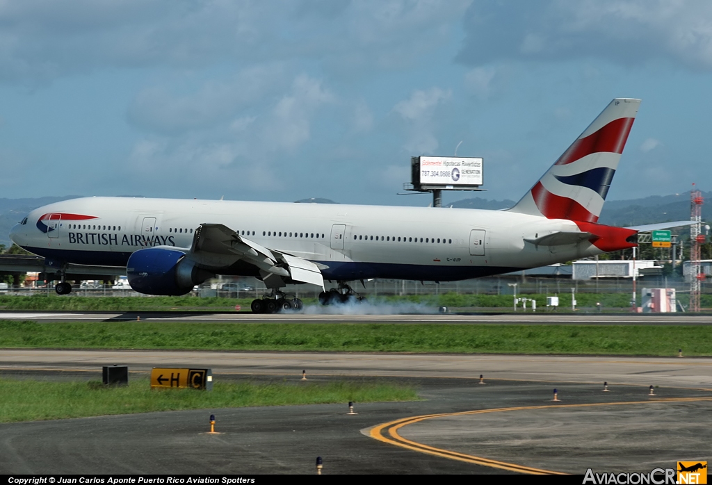 G-VIIP - Boeing 777-236(ER) - British Airways