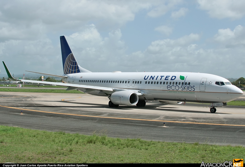 N76516 - Boeing 737-824 - United Airlines