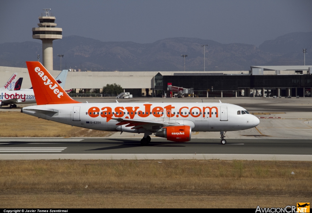 G-EZDU - Airbus A319-111 - EasyJet Airlines