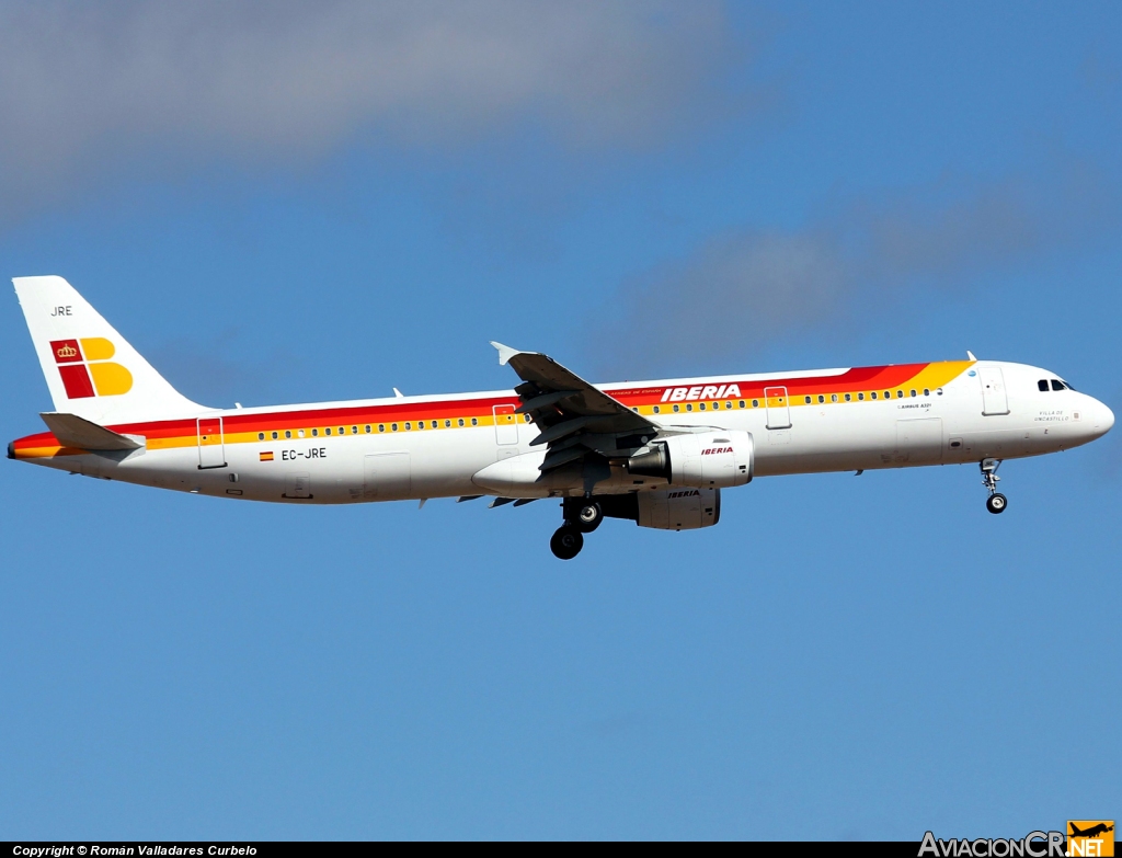 EC-JRE - Airbus A321-211 - Iberia