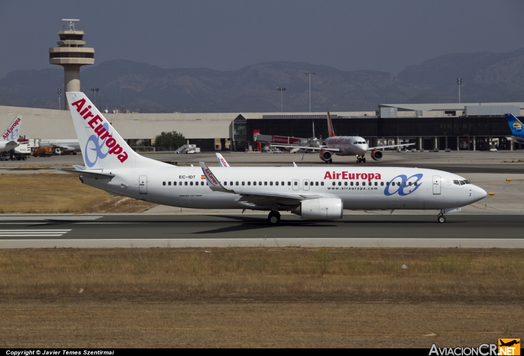 EC-IDT - Boeing 737-86Q - Air Europa