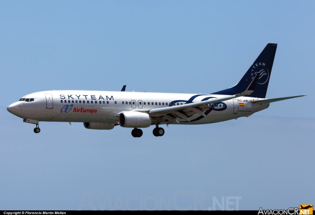 EC-JHK - Boeing 737-85P - Air Europa