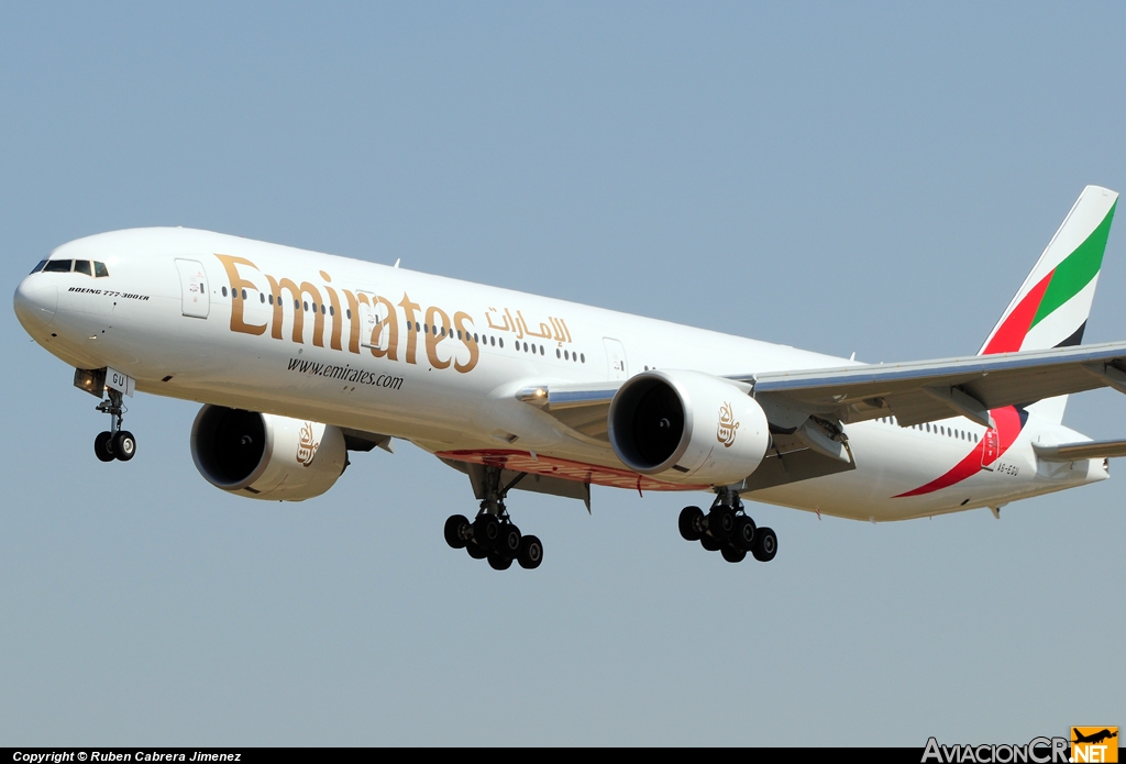 A6-EGU - Boeing 777-31H/ER - Emirates