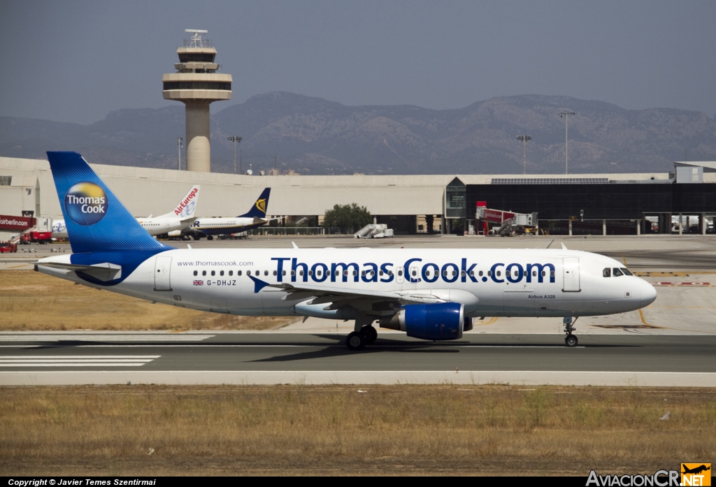 G-DHJZ - Airbus A320-214 - Thomas Cook