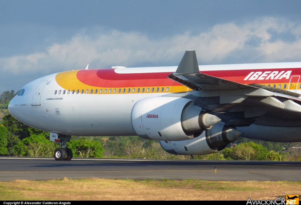 EC-JBA - Airbus A340-642 - Iberia