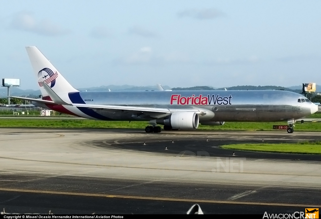 N422LA - Boeing 767-346F/ER - Florida West