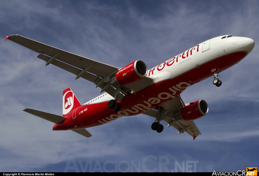 HB-IOZ - Airbus A320-214 - Air Berlin