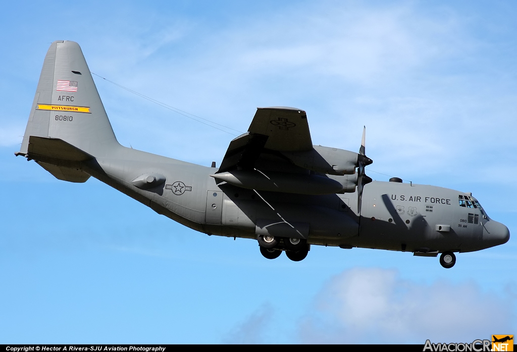 78-0810 - Lockheed C-130H Hercules - USAF - United States Air Force - Fuerza Aerea de EE.UU