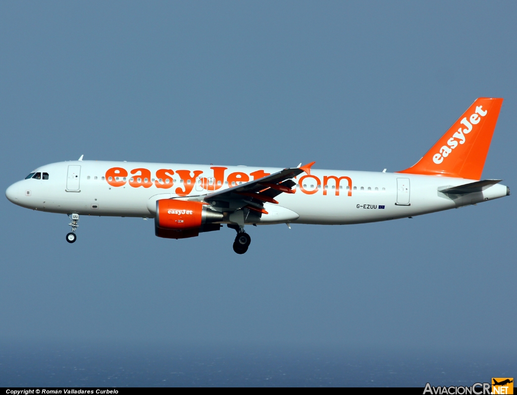 G-EZUU - Airbus A320-214 - EasyJet