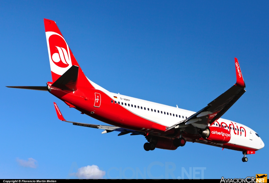 D-ABKP - Boeing 737-86J - Air Berlin