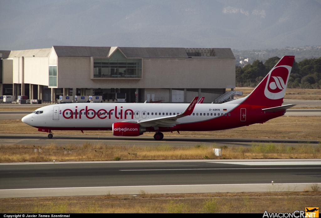 D-ABKN - Boeing 737-86J - Air Berlin