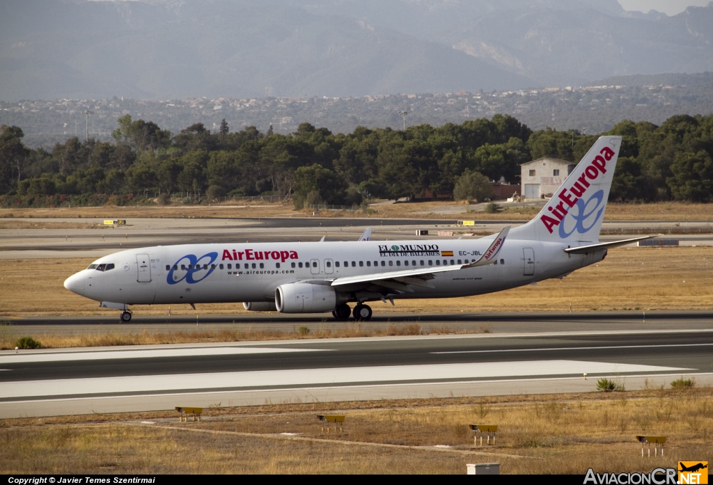 EC-JBL - Boeing 737-85P - Air Europa