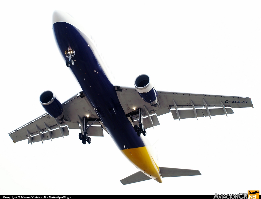 G-MAJS - Airbus A300B4-605R - Monarch Airlines