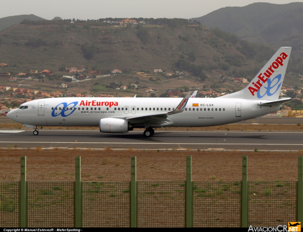 EC-LQX - Boeing 737-85P - Air Europa