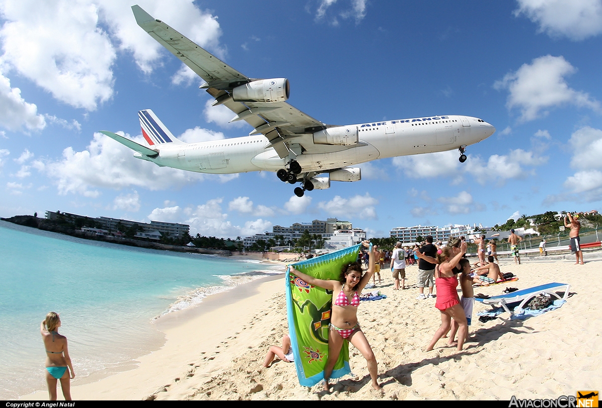 F-GLZU - Airbus A340-313X - Air France