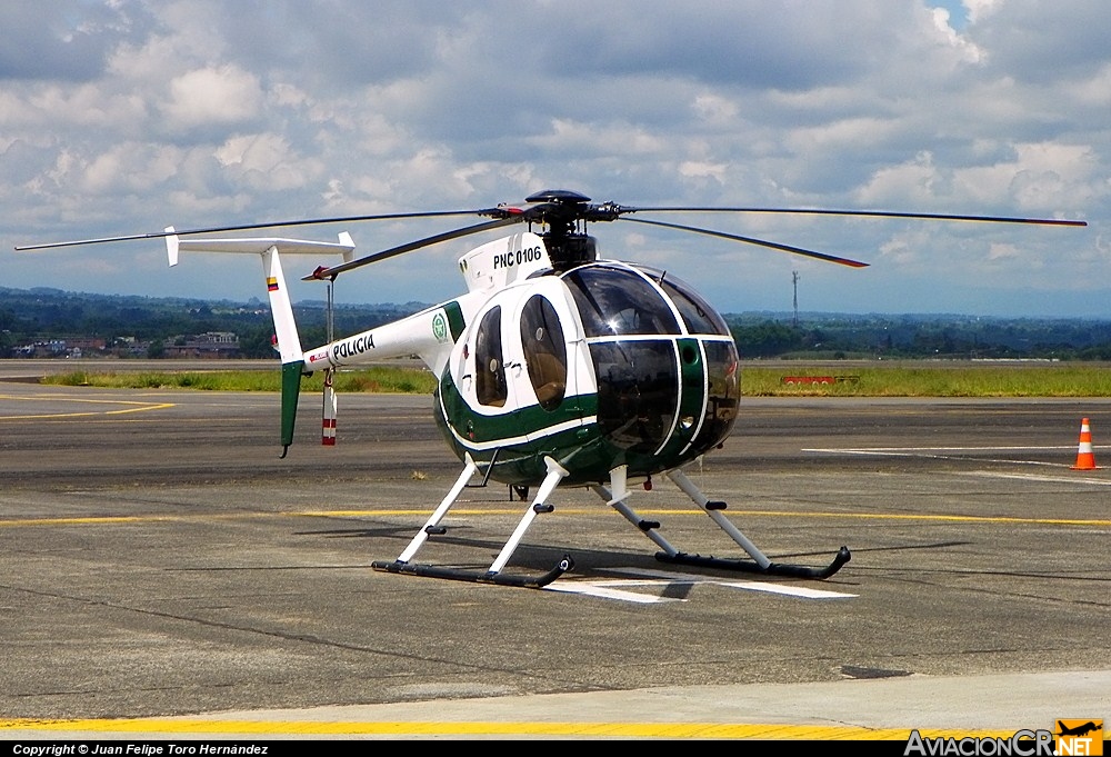 PNC-0106 - McDonnell Douglas MD-530F (369FF) - Policia Nacional de Colombia