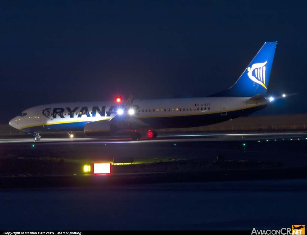 EI-ESY - Boeing 737-8AS - Ryanair