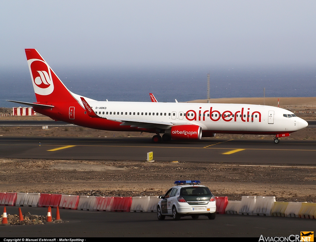 D-ABKD - Boeing 737-86J - Air Berlin