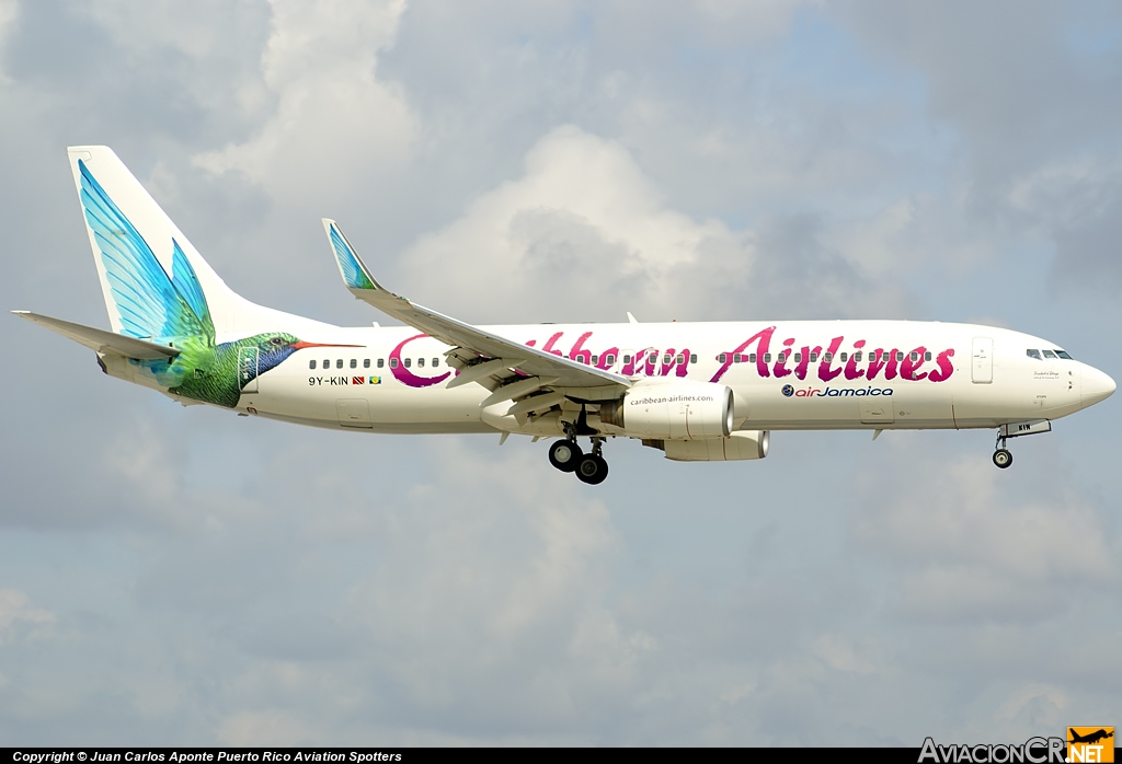 9Y-KIN - Boeing 737-8Q8 - Caribbean Airlines