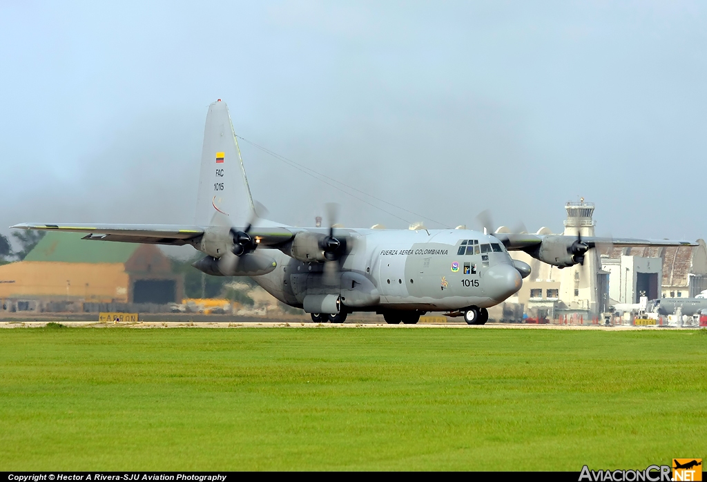 FAC1015 - Lockheed C-130H Hercules (L-382) - Fuerza Aérea Colombiana