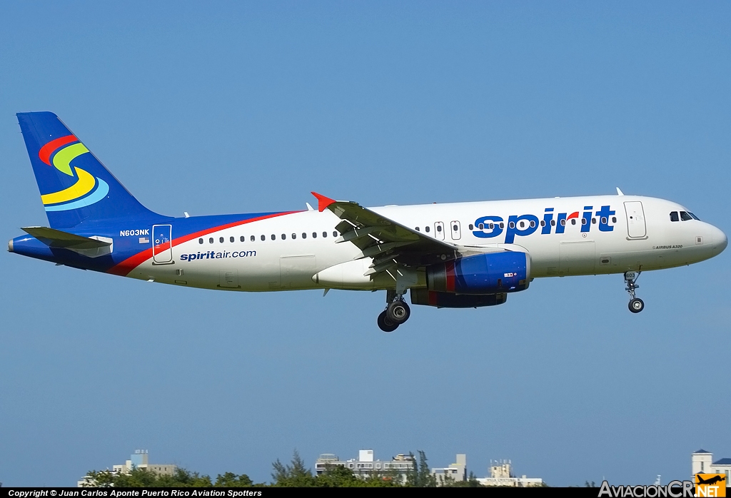 N603NK - Airbus A320-232 - Spirit Airlines