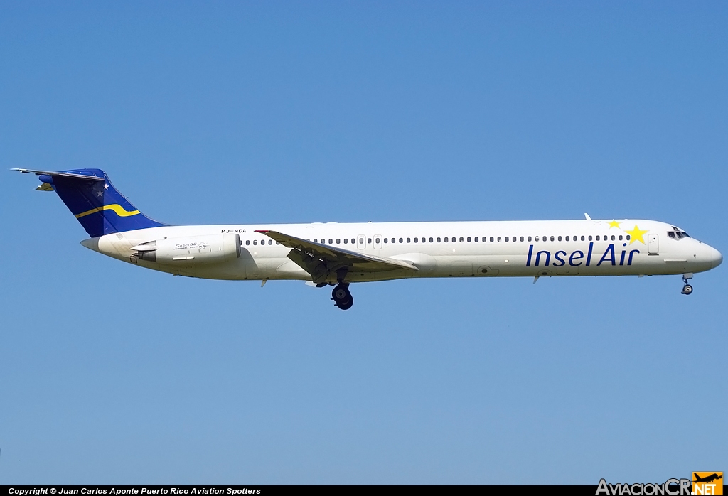 PJ-MDA - McDonnell Douglas MD-83 (DC-9-83) - Insel Air