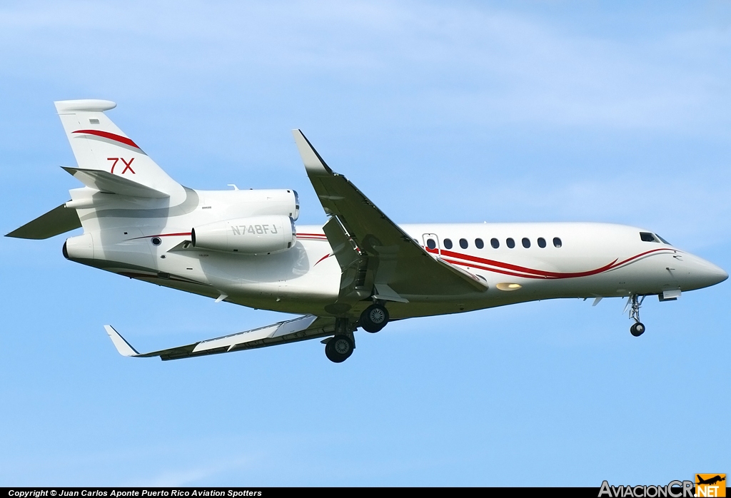 N748FJ - Dassault Falcon 7X - Privado