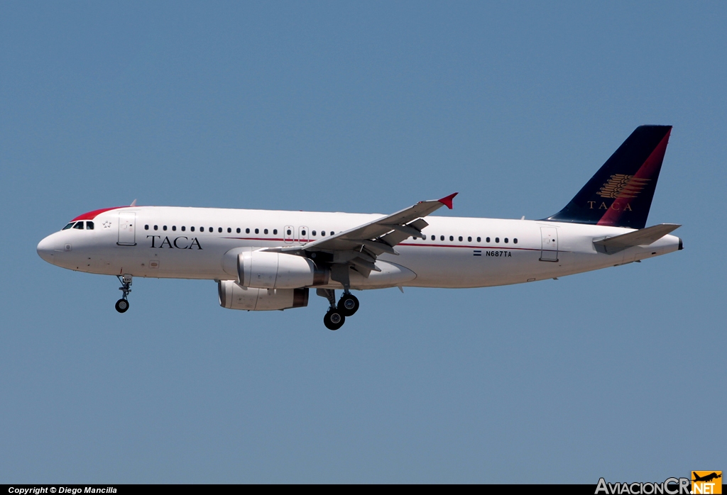 N687TA - Airbus A320-233 - TACA