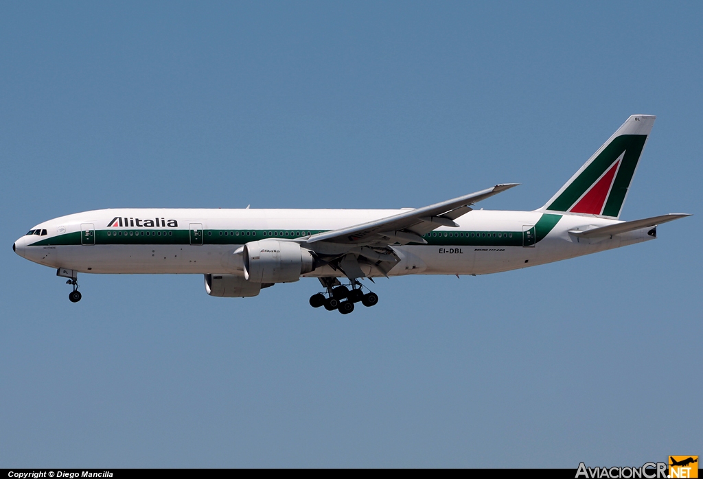 EI-DBL - Boeing 777-243/ER - Alitalia