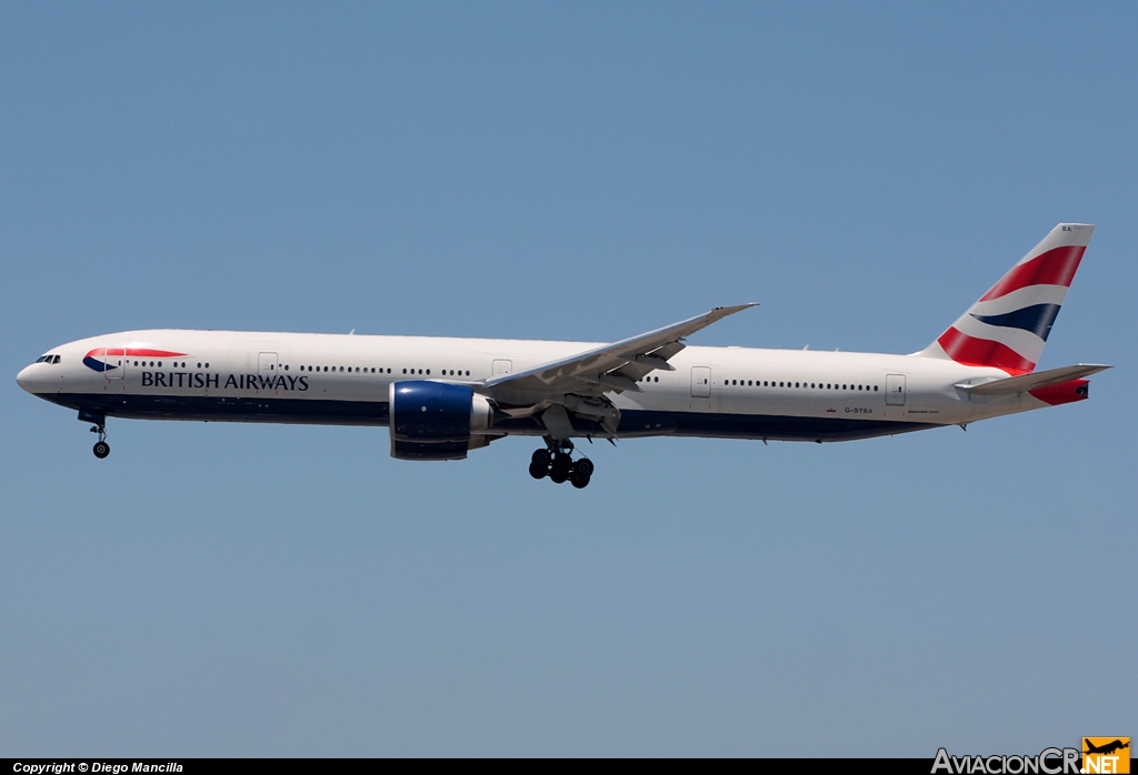 G-STBA - Boeing 777-336/ER - British Airways