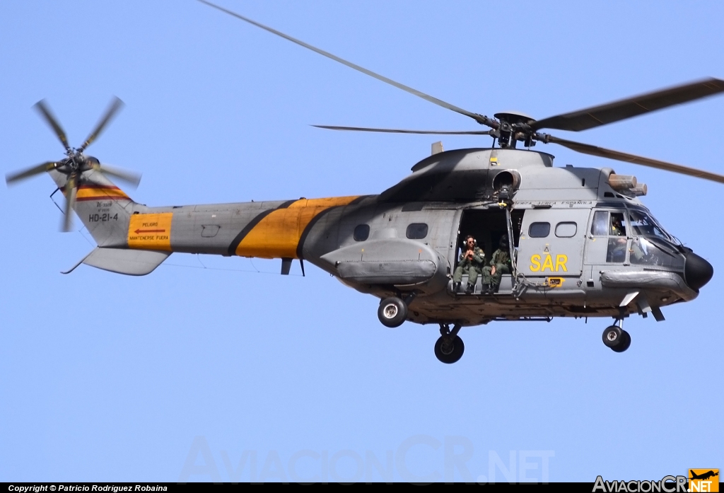 HD.21-4 - Aerospatiale AS 332B Super Puma - Ejercito del Aire de España