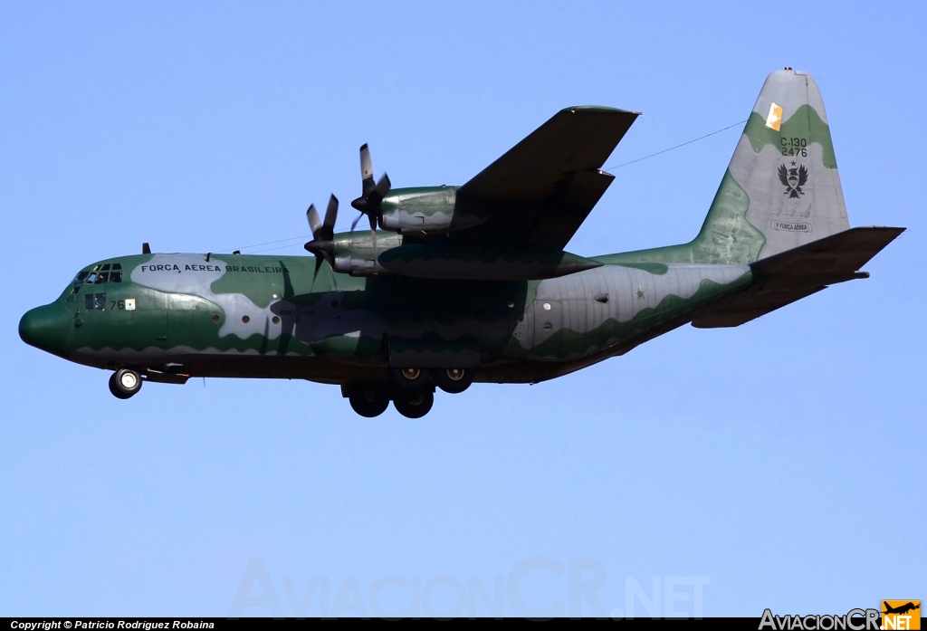 FAB2476 - Lockheed C-130H Hercules (L-382) - Brasil - Fuerza Aérea