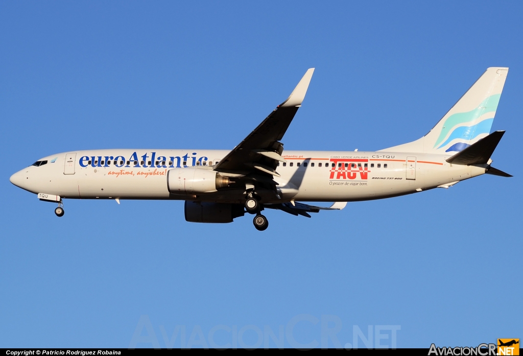 CS-TQU - Boeing 737-8K2 - Euro Atlantic Airways