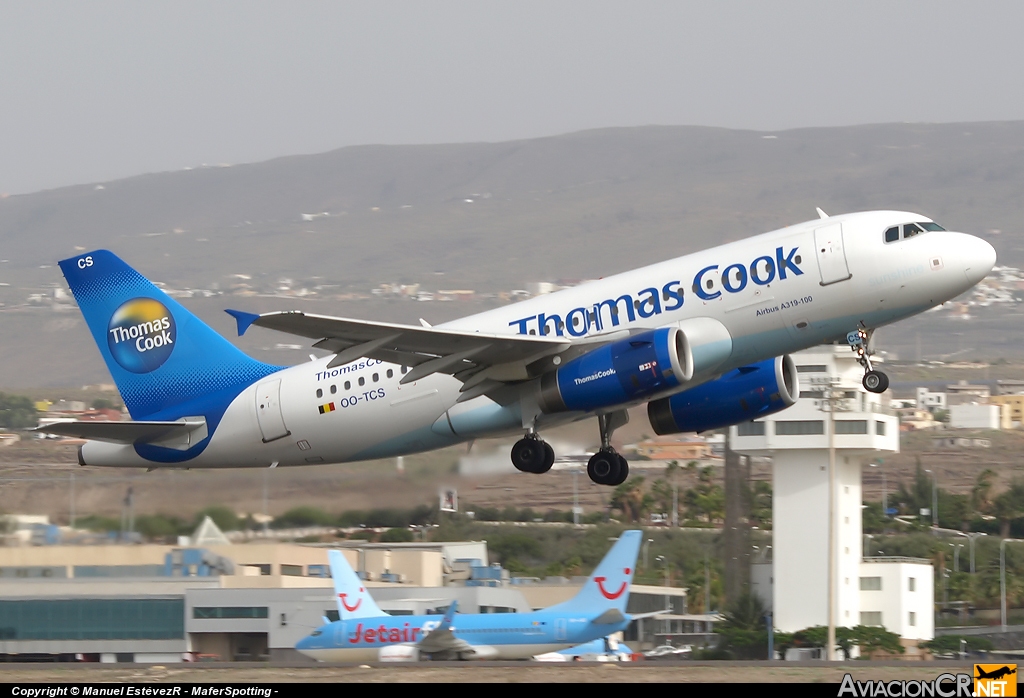 OO-TCS - Airbus A319-132 - Thomas Cook Airlines Belgiun