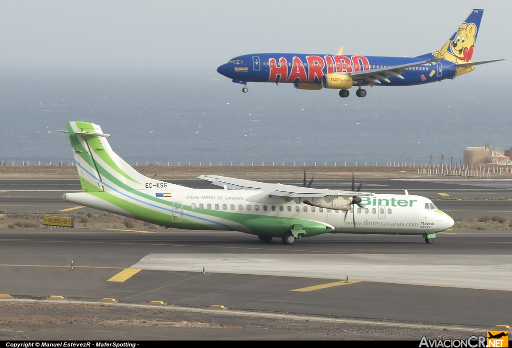 EC-KSG - ATR 72-212A - Binter Canarias