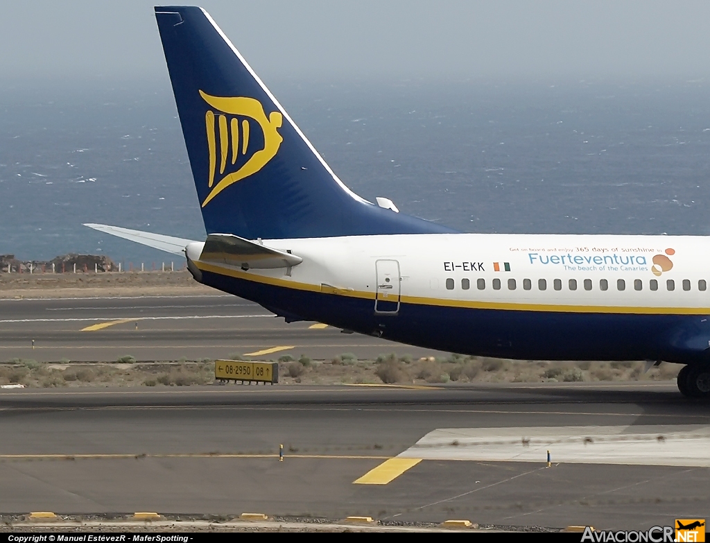 EI-EKK - Boeing 737-8AS - Ryanair