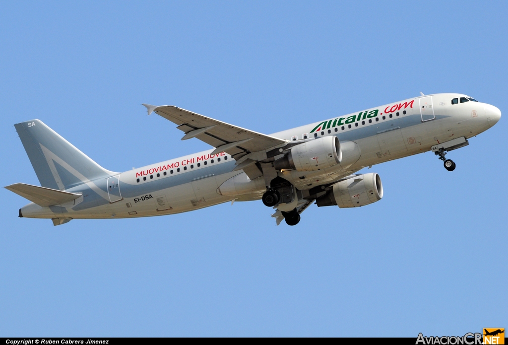 EI-DSA - Airbus A320-216 - Alitalia