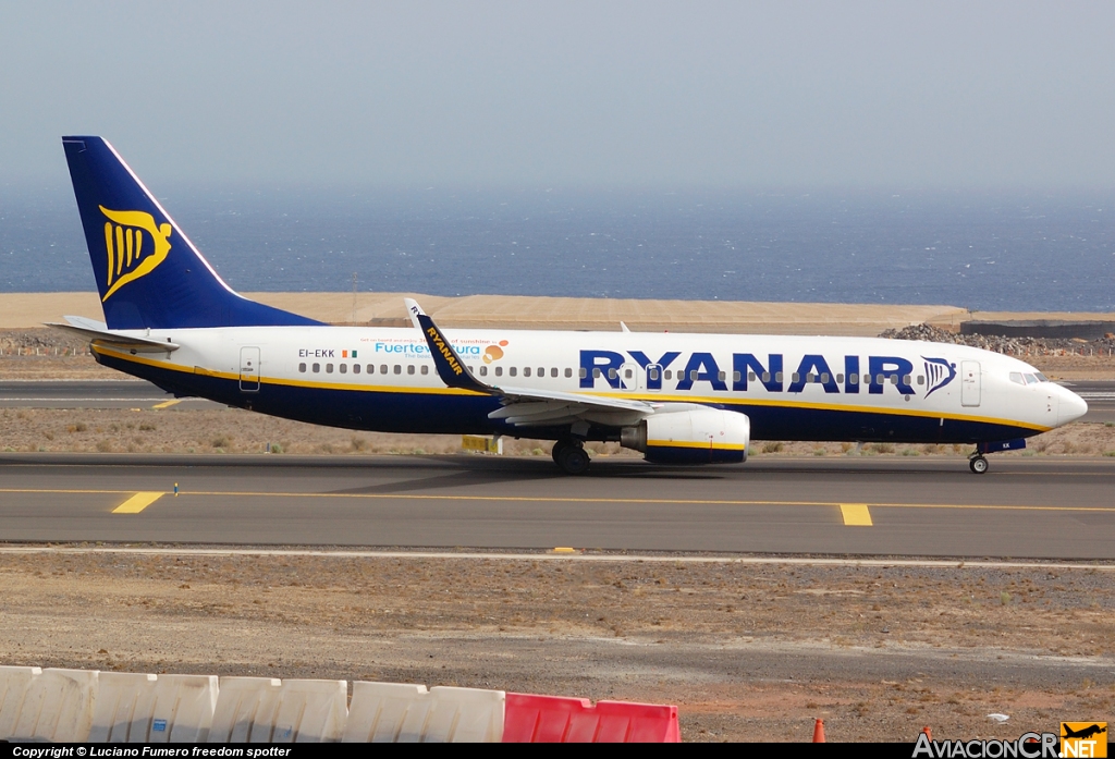 EI-EKK - Boeing 737-8AS - Ryanair