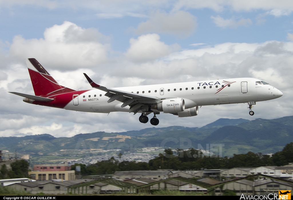 N937TA - Embraer 190-100IGW - TACA