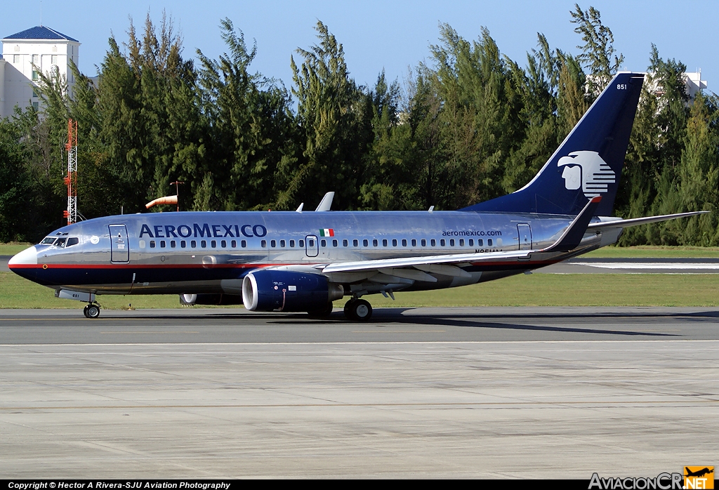 N851AM - Boeing 737-752 - Aeromexico