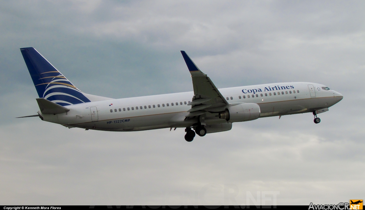 HP-1522CMP - Boeing 737-8V3 - Copa Airlines